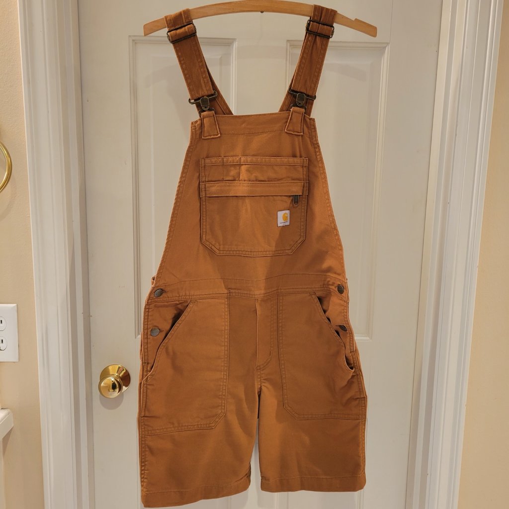 Carhartt Women's Rugged Flex Relaxed Fit Canvas Shortall